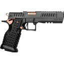 Jacob Grey Nox 9, 5 Ported & Compensated Barrel, Optics Ready, 2x 17rd Mags, Black Pistol - Jacob Grey Firearms