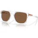 Oakley Latch Beta Matte Clear with Prizm Bronze Lenses - Oakley