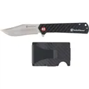 S&W KNIFE/WALLET COMBO CARBON FIBER HANDLE PROMO Q4 25'< - Smith & Wesson