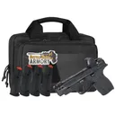 Smith & Wesson P.C. Bodyguard 2.0 Carry Comp, .380acp, 3.1 Ported Barrel, Pistol Bundle w/ 4 Magazines, Savior Bag, Optic Cut & CT Rad Green Dot - Smith and Wesson