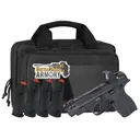 Smith & Wesson P.C. Bodyguard 2.0 Carry Comp, .380acp, 3.1 Ported Barrel, w/ Thumb Safety, Pistol Bundle w/ 4 Magazines, Savior Bag, Optic Cut & CT Rad Green Dot - Smith and Wesson