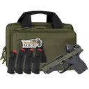 Smith & Wesson Bodyguard 2.0, .380acp, 2.75 Barrel, Thumb Safety, OD Green / Black Pistol Bundle w/ 4 Magazines, Savior Bag, Optic Cut & CT Rad Green Dot - Smith and Wesson