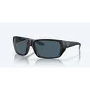 Costa Tailfin, Matte Black Frame, Gray Lens, Sunglasses - Costa Del Mar