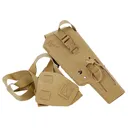 Cole-tac VW212 Varmint Wrangler Pistol Holder Coyote Brown Left Hand - Cole-TAC