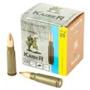 CENT AMMO 7.62X39 123GR FMJ LEAD CORE 1000RD - Kaiser