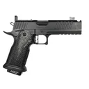 Masterpeice Arms DS9-TC Hybrid 9mm 4.6 Compensated Barrel 2x Mags RMR Ready Black Pistol - MasterPiece Arms