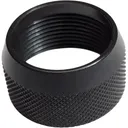 Comstock Armory Knurled Plan-B Thread Protector, 0.900-24, Black Nitride Steel - Comstock Armory