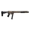 CMMG Banshee MkGs Fixed Ejector 9mm 33rd 10.5 Barrel Integrated Zeroed 36 Suppressor Midnight Bronze Pistol - CMMG