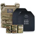 Predator Armor Level III Polyethylene (lightweight) Loaded Bundle - Multi-cam - Body Armor Kit - Predator Armor