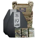 Predator Armor Level IV Loaded Bundle - Ceramic - Multi-Cam - Body Armor Kit - Predator Armor
