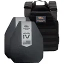 Predator Armor Level IV Plate Carrier Package - Ceramic - Black - Body Armor Kit - Predator Armor
