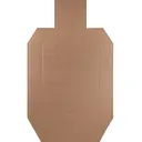 Action Target IDPACB100 IDPA Competition  Torso Cutout Hanging Cardboard Brown 100Ct - Action Target