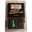 Redacted Industries Glock Mass Reset System FRT Trigger Shoe Straight, Red, Fits Glock Gen 1 to 5 - Redacted Industries