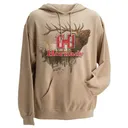 Hornady 99612S Elk  Small Tan/Khaki Hoodie Poly-Cotton - Hornady