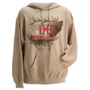Hornady 99612XL Elk  XL Tan/Khaki Hoodie Poly-Cotton - Hornady