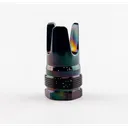 Rearden Mfg 5/8x24 TPI Rainbow Black Flash Hider - Rearden Mfg