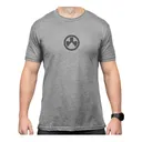 Magpul MAG1115-041-M Go Bang Parts Stone Gray Heather Cotton/Polyester Short Sleeve Medium - Magpul Industries
