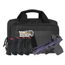 Smith & Wesson P.C. Bodyguard 2.0 Carry Comp, .380acp, 3.1 Ported Barrel, Purple / Black Pistol Bundle w/ 4 Magazines, Savior Bag, Optic Cut & CT Rad Green Dot - Smith and Wesson