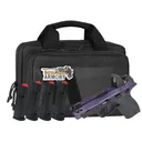 Smith & Wesson P.C. Bodyguard 2.0 Carry Comp, .380acp, 3.1 Ported Barrel, w/ Thumb Safety, Purple / Black Pistol Bundle w/ 4 Magazines, Savior Bag, Optic Cut & CT Rad Green Dot - Smith and Wesson