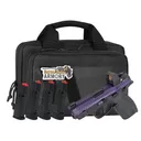 Smith & Wesson Bodyguard 2.0, .380acp, 2.75 Barrel, Thumb Safety, Purple / Black Pistol w/ 4 Magazines, Savior Bag, Optic Cut & CT Rad Green Dot - Smith & Wesson
