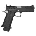 Atlas Gunworks Apollo v3 Perfect Zero, 9mm, 4.6 Ported Barrel, 3 Magazines, Flat Medium Silver, Two-Tone Finish, RMR/SRO Ready, Pistol - Atlas Gunworks