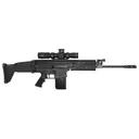FN SCAR 17S NRCH 7.62X51 16.25 Black w/ Leupold Mark 5HD 2-10x30, M1C3, 35mm, FFP PR-1MOA Reticle - FN
