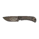 HALF FACE BLADES CAVNER JR BOURBON 3.5 BLADE, 7.5OA, S45VN MICARTA GRIP - Half Face Blades