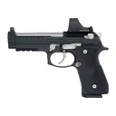Langdon Tactical Tech 92E2CBRRBS Beretta 92 Elite  Full Size 9mm Luger 18+1 4.70 Stainless Barrel, Black Nitride Stainless Steel Optic Ready/Serrated Slide, Black Cerakote Aluminum Frame w/Picatinny - Langdon Tactical