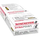 Winchester Ammo USA22M USA Dynapoint 22 Mag 45 gr Copper Plated Hollow Point (CPHP) 50 Bx/ 40 Cs - Winchester