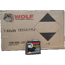 Wolf Steel Case Non-Corrosive 7.62x39mm, 122gr FMJ, 1000rd Case - Wolf