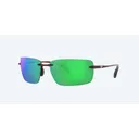 Costa Gulf Shore, Green Mirror Lenses, Shiny Tortoise Frame, Sunglasses - Costa Del Mar