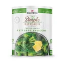 ReadyWise Simple Kitchen D Buttered Broccoli - 20 Serving Can - Readywise