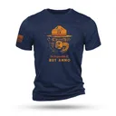 Nine Line 2A Bear Navy Triblend T-Shirt/ 3XLarge - Nine Line Apparel