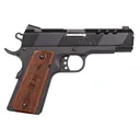 Iver Johnson Arms HAWK45P Hawk Commander 45 ACP 8+1 4.25 Black Ported Barrel, Matte Black Steel Ported/Serrated Slide, Matte Black Steel Frame w/Beavertail, Checkered Double Diamond Walnut Grip, Righ - Oaks Wholesale