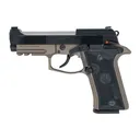 Langdon Tactical Tech 80X32ZTJBN Beretta Cheetah 80X 32 ACP 12+1 3.90 Stainless Barrel, Black Bruniton Carbon Steel Optic Ready/Serrated Slide, Bronze Anodized Aluminum Frame w/Picatinny Rail, Textur - Langdon Tactical