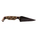 STROUP MINI 3 ACD ETCH CAMO W/SHT - Stroup Knives