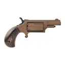 North American Arms 22MBB Bootlegger  22 Mag 5 Shot 1.63 Burnt Bronze Narrel, Cylinder & Steel Frame, Dark Walnut Birds Head Grip, Exposed Hammer - North American Arms