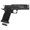 Dark Forge Reaper 9mm 3x22rd 5 Compensated Barrel RMR Ready DLC Black Bronze Accents Pistol - Dark Forge