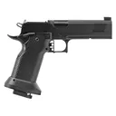 Vudoo Gunworks Priest LDC Heavy 9mm 2x22rd 5 Barrel RMR Cut Co-Witness Stainless Grip XL Magwell Pistol - Vudoo Gun Works
