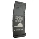 BHA Custom Lasered Virginia Pre-Ban 30rd AR-15 Magazine - Battlehawk Armory Custom Shop