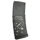 BHA Custom Lasered Virginia is for Gun Lovers 30rd AR-15 Magazine - Battlehawk Armory Custom Shop