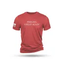 NewLine GREATAGAIN-TSTRI-REDTRIBLEND-2XL - Nine Line Apparel