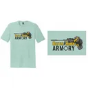 The District Tri-Blend BattleHawk Armory T-Shirt - Teal - Medium - Battlehawk Armory