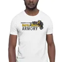 The District Tri-Blend BattleHawk Armory T-Shirt - White - Large - Battlehawk Armory