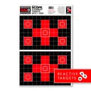 Thompson Targets HALO Scope 12.5x19 Reactive Targets 5 Pack - Thompson Target