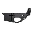 Stripped CA15 Lower (AR15) Black Ano 7075 - Combat Armory
