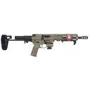 JP Enterprises JP-5 PDW Top-Charge Roller-Delay, 9mm, 9 Barrel, 1-10rd Magazine, FDE Cerakote, Pistol - Jp Enterprises