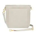 GTM GTM-201/PB BONE   MINI SLIM CROSSBODY-COW - Kingport Industries Llc