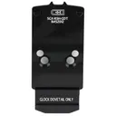 C&H PRECISION ADAPTER PLATE Takes Glock Size Rear Sight, Converts the Sig P320X (X-FIVE, X-COMPACT, X-CARRY) with RXP ROMEO1 Pro Slide Cut to Trijicon RMR/SRO, Holosun - C&H Precision