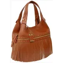 ConCarry Shoulder Bag W/Tassel/Holster Cognac - Bulldog Cases
